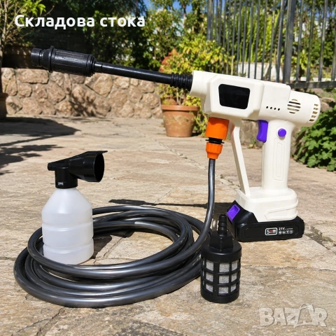 Безжична водоструйка 21V + 2 батерии