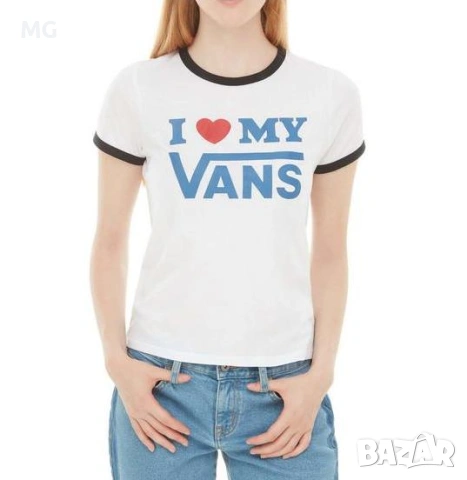 Vans TS #L супер яка нова дамска детска тениска, снимка 2 - Тениски - 54810783