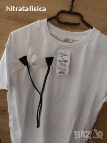 Дамска тениска М размер, снимка 4 - Тениски - 54349057