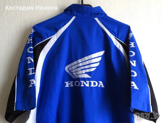 Honda Racing HRC мъжка мото риза XL Хонда Мото GP, снимка 4 - Ризи - 55595368