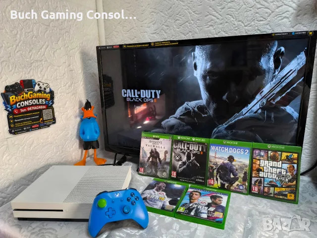 Xbox one S 500GB / Перфектен.
