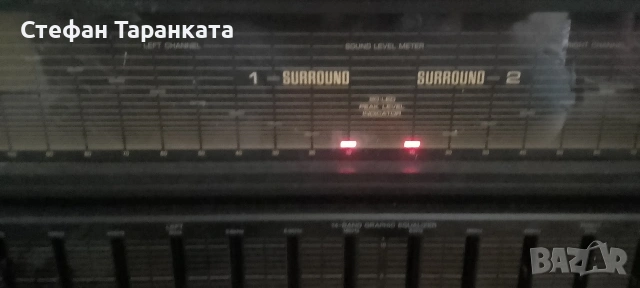SHARP-предусилвател, радио тунер,еквалайзер, касетофон, CD player във едно., снимка 11 - Аудиосистеми - 54543887