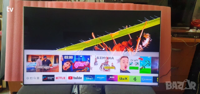 Samsung 49 инча Самсунг 4K QLED HDR Smart WiFi смарт КЮЛЕД, снимка 6 - Телевизори - 54837560