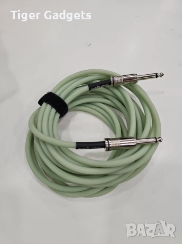 Ernie Ball Flex Instrument Cable 20ft Glow in Dark (P06437) – професионален инструментален кабел 6 м