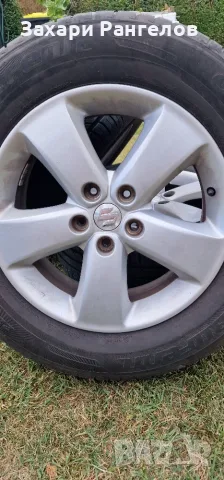 🛞 Оригинални 17" алуминиеви джанти Suzuki + летни гуми 225/65 R17 DOT 2023, снимка 8 - Гуми и джанти - 55323419
