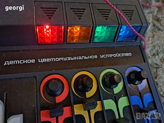 ратро руска цветомузика Светофон 35/4, снимка 6 - Колекции - 55092747