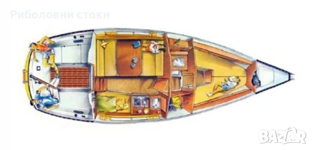 Ветроходна лодка Neptun 27, снимка 6 - Воден транспорт - 54430584