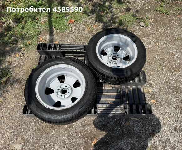 2бр.НОВИ Резервни гуми+АЛУМИНИЕВИ ДЖАНТИ 15цола 4x100-Opel,Chevrolet,Fiat, снимка 9 - Гуми и джанти - 55283236