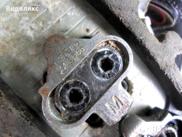 Shimano SPD /автоматични педали с парчета/, снимка 11 - Части за велосипеди - 55089656