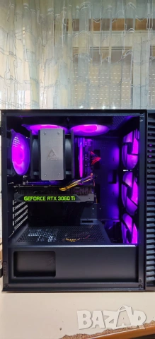 Продавам Добро Геймърско PC Ryzen 7 5700/32Gb/1TB SSD/Acer 3060TI/Wi&BT/Гаранция, снимка 10 - Геймърски - 54902288