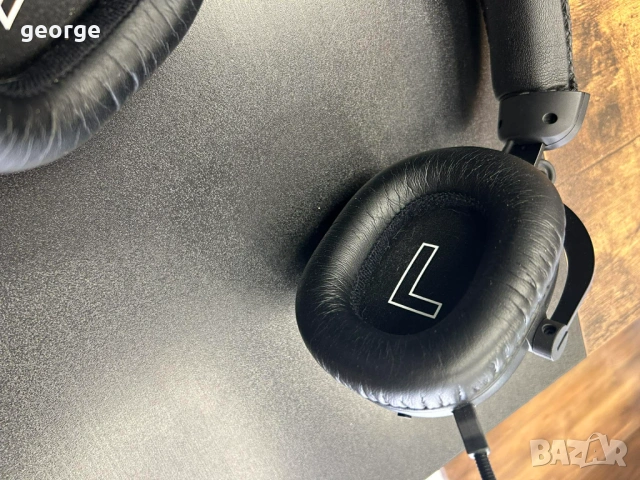 Слушалки Gaming Безжични Logitech G PRO X, Surround 7.1, 2.4GHz LightSpeed, Функция BLUE VO!CE, Чере, снимка 2 - Bluetooth слушалки - 54726898