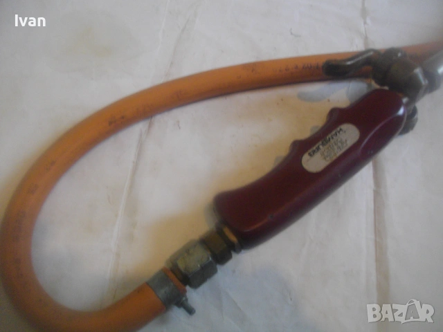 126 см Голяма газова ГОРЕЛКА ЗА ПОКРИВИ ХИДРОИЗОЛАЦИИ Немска оригинална старо качество EXACT HAMBURG, снимка 9 - Други инструменти - 54032988