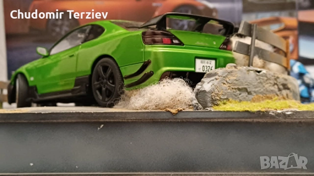 Диорама 1:18 Nissan Silvia S15, снимка 8 - Колекции - 54506018