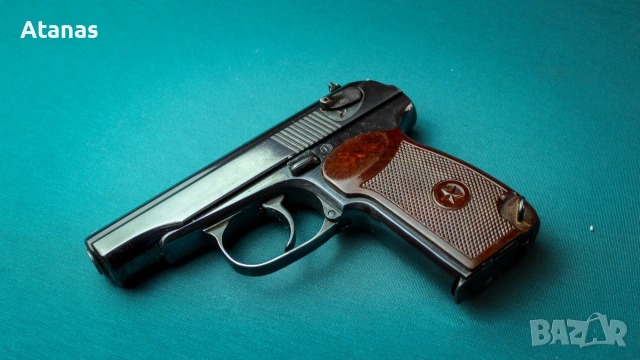 Деактивиран пистолет Макаров 9х18 (със сертификат), снимка 4 - Бойно оръжие - 55280805