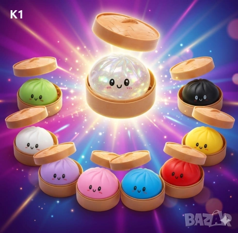 Dumplings Squishy, Дъмплинг Скуиши Китайски хляб Dumpling/Дъмплинг