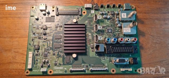 Main Board V28A001325A1. Свален от Телевизор Toshiba 40TL868 с панел LTA400HV01. Работещ...