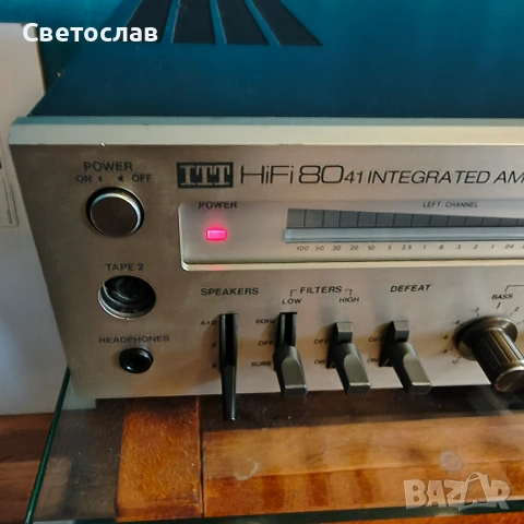 ITT HiFi 80 41 INTEGRATED AMPLIFIER , снимка 2 - Ресийвъри, усилватели, смесителни пултове - 55282278