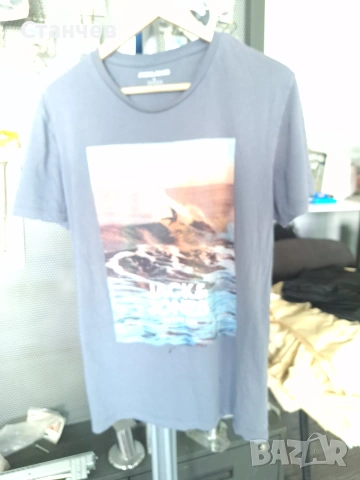 2 бр.мъжки тениски Soft Casual Wear – Размер XXL и Jack & Jones – Размер XL, снимка 3 - Тениски - 54963223