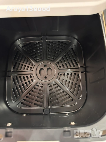 Дигитален еър фрайър KOCHWERK 4L 1400W с тъч дисплей - Бял, снимка 11 - Фритюрници - 55145167