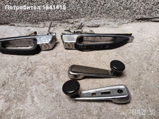 Външни дръжки Мерцедес 123, снимка 4 - Части - 54752199