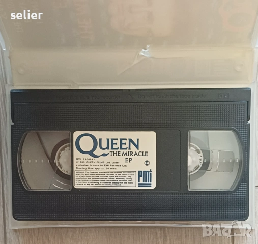 Queen ‎– The Miracle EP Оригинална касета VHS Издание 🇬🇧 UK 1989г Състояние:VG+ Цена:13 евро  Това, снимка 4 - Други жанрове - 55001893