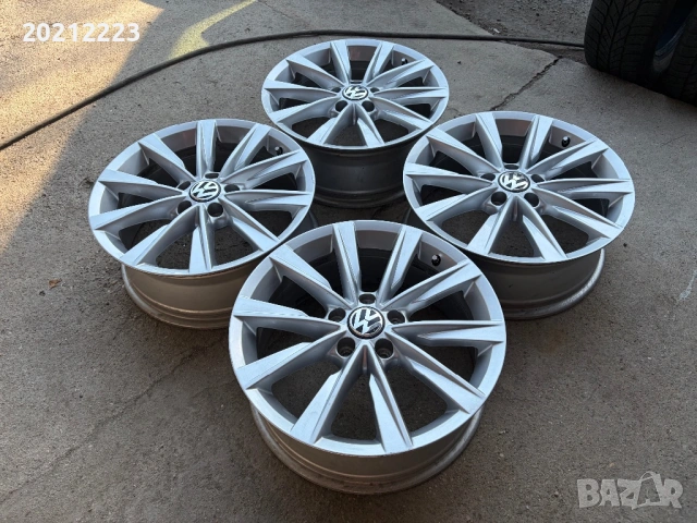 4 броя алуминиеви джанти за Volkswagen Tiguan 17, снимка 7 - Гуми и джанти - 54428615