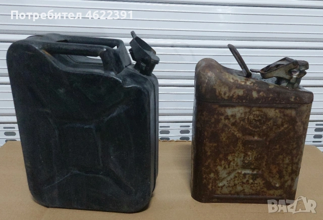 Метална туба 5 литра, 2 броя, снимка 3 - Аксесоари и консумативи - 54444011