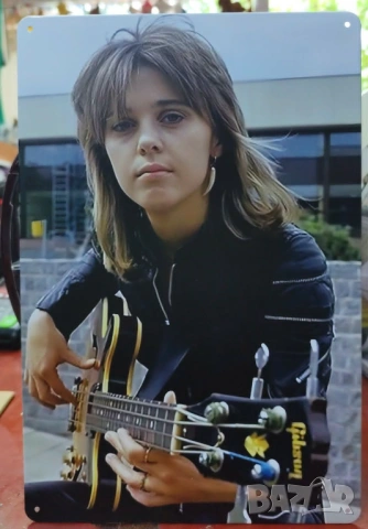 Suzi Quatro-метална табела(плакет)