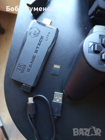 Ретро конзола, 25000+ игри, 4K HDMI, 2 безжични 2.4G контролера, черен, 64GB, снимка 3 - Геймърски - 55197881