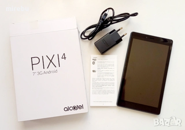 Чисто нов таблет 3G Alcatel Pixi 4 - 7 инча, 1GB RAM, 8GB