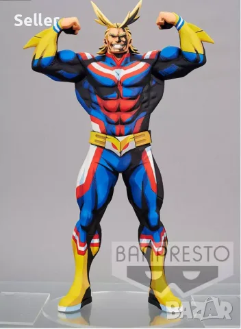 Аниме Фигурка My Hero Academia grandista All Might Manga Dimensions, снимка 5 - Колекции - 55508371