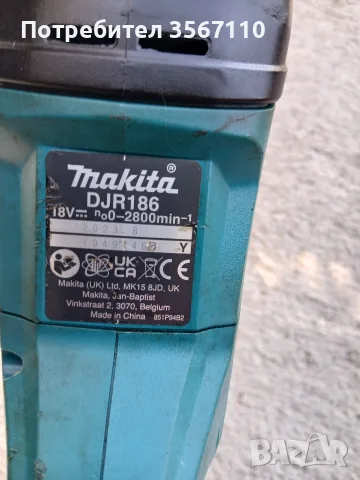 Саблен трион Makita 18волта, снимка 4 - Диамантени и режещи инструменти - 55571774