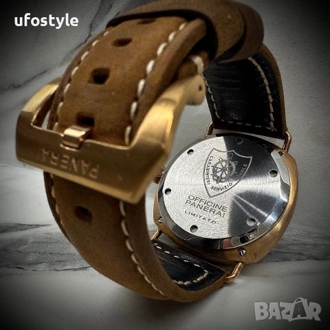 Часовник Panerai 42mm. Bronze. Автомат, снимка 3 - Мъжки - 55204294