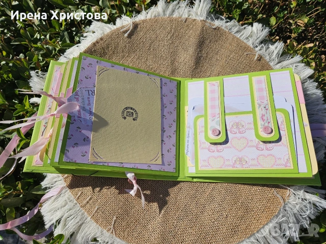 Ръчно изработен албум за момиче, снимка 9 - Декорация за дома - 55162345