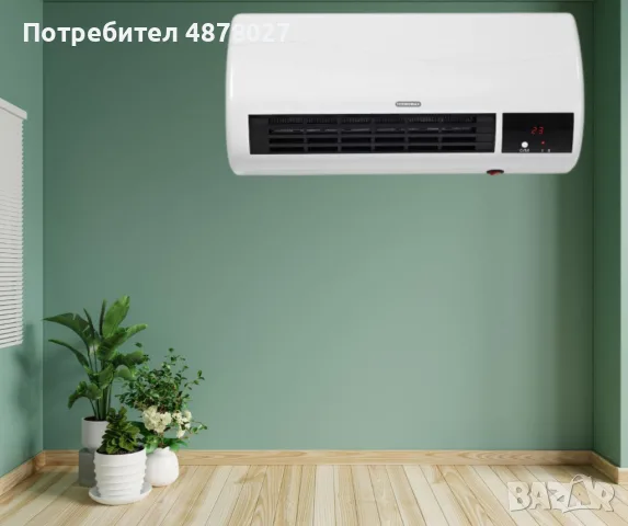 Печка керамична , TR-2025W, 2000W, стенна, снимка 4 - Други стоки за дома - 55424829