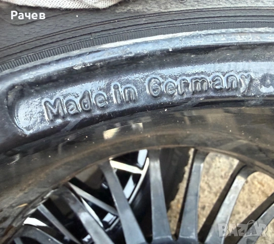 Джанти AEZ 17 цола с гуми 5x120 BMW, снимка 7 - Гуми и джанти - 54301438
