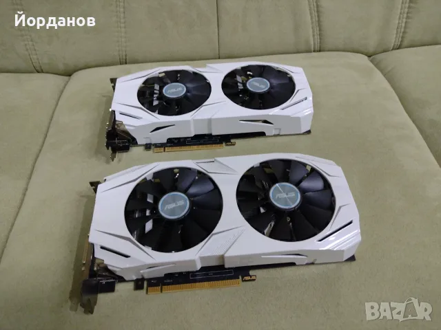 2бр. Asus GTX 1060 6gb. Dual 
