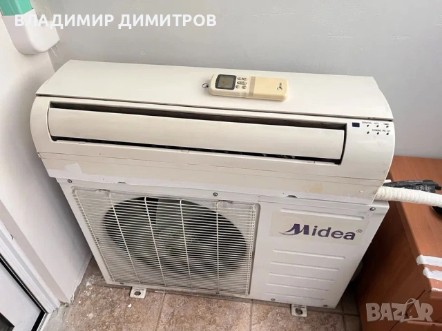 Климатик Midea MSG-12HR, използван, стенен, снимка 2 - Климатици - 54590376