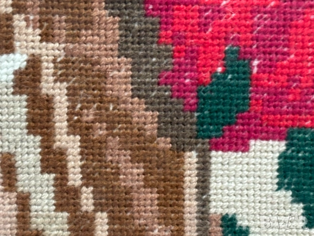 Ушит Гоблен "Мадоната с младенеца", снимка 5 - Гоблени - 54086819