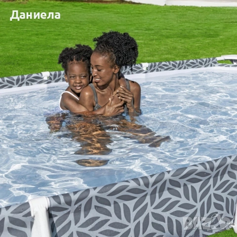 BESTWAY Steel Pro басейн 366x201x66 см с филтърна помпа - 4000 л капацитет, снимка 6 - Други стоки за дома - 54858099