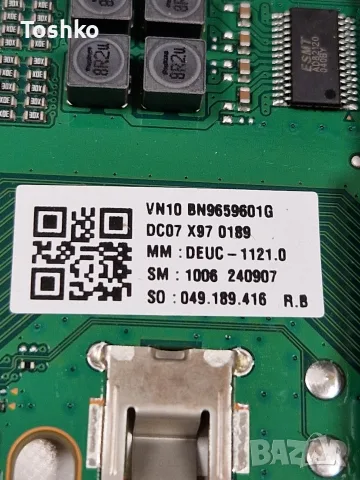 SAMSUNG UE50DU7192U MAIN BOARD BN41-03231A BN9659601G PANEL CY-BD050HGHR1V, снимка 3 - Части и Платки - 55325677