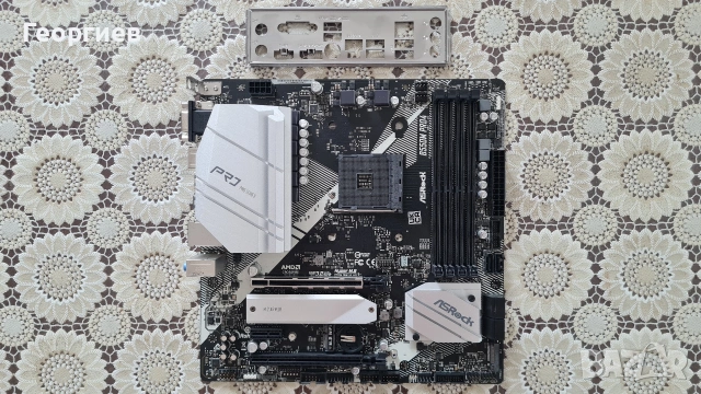 Дънна платка ASRock B550M Pro4, снимка 3 - Дънни платки - 55218587