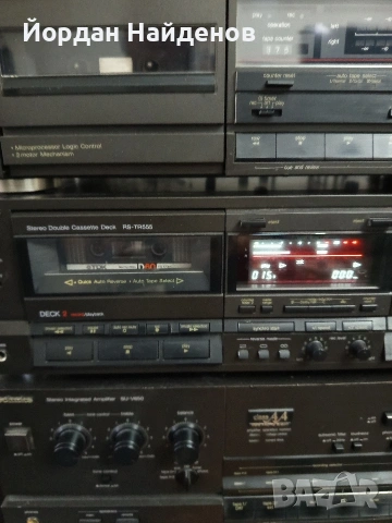 TEChnics RS. TR 555 PERFEKTEN И. ДВЕТЕ ГНЕЗДА СА ЗАПИСВАЩИ, снимка 3 - Декове - 54263782