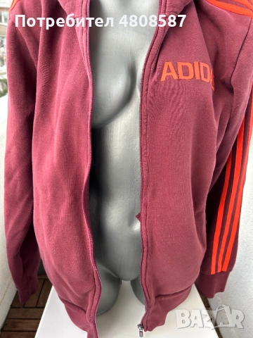 Мъжки суитчър Adidas/Адидас, снимка 4 - Спортни дрехи, екипи - 54323172