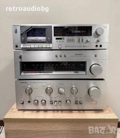 🔊Ретро аудио сет TECHNICS - усилвател, тунер + опция триглав дек и тонколони🔉, снимка 2 - Аудиосистеми - 55411400