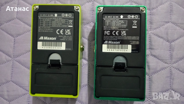 Ефекти за китара - MAXON, снимка 5 - Китари - 54856777