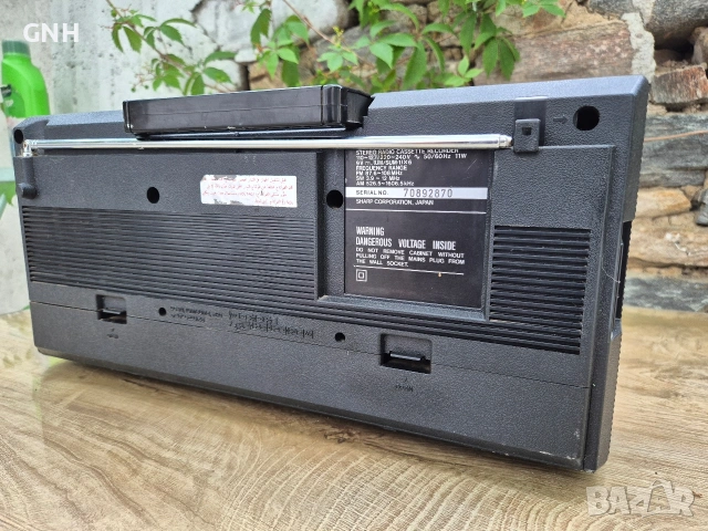 Радиокасетофон Sharp GF-3939Y(D), снимка 7 - Радиокасетофони, транзистори - 55190954