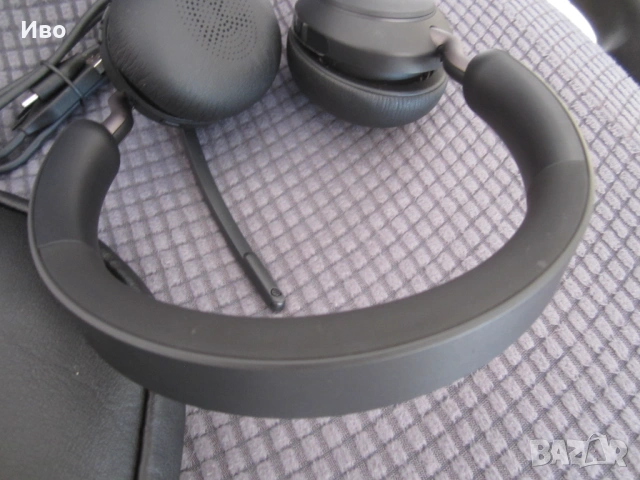 Безжични Слушалки Jabra - Evolve 2 65, черни, снимка 5 - Bluetooth слушалки - 54572892