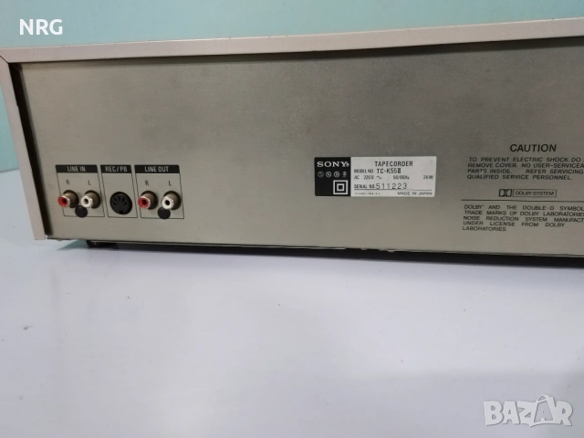 SONY TC-K 55 II, снимка 7 - Декове - 54402750