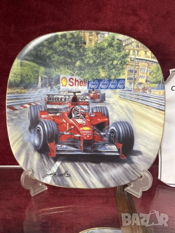 лимитирана колекционерска чиния, озаглавена "Gran Premio di Monaco, 16 maggio 1999"